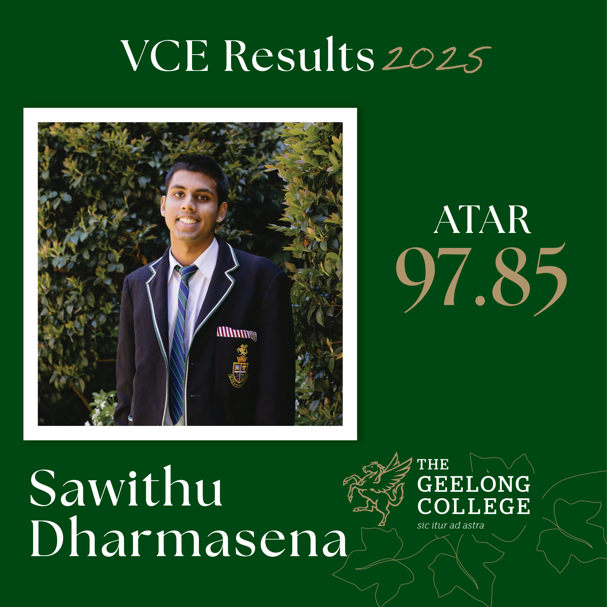 VCE Results social media tile_Sawithu_Dharmasena VCE Results social media tile_Sawithu_Dharmasena